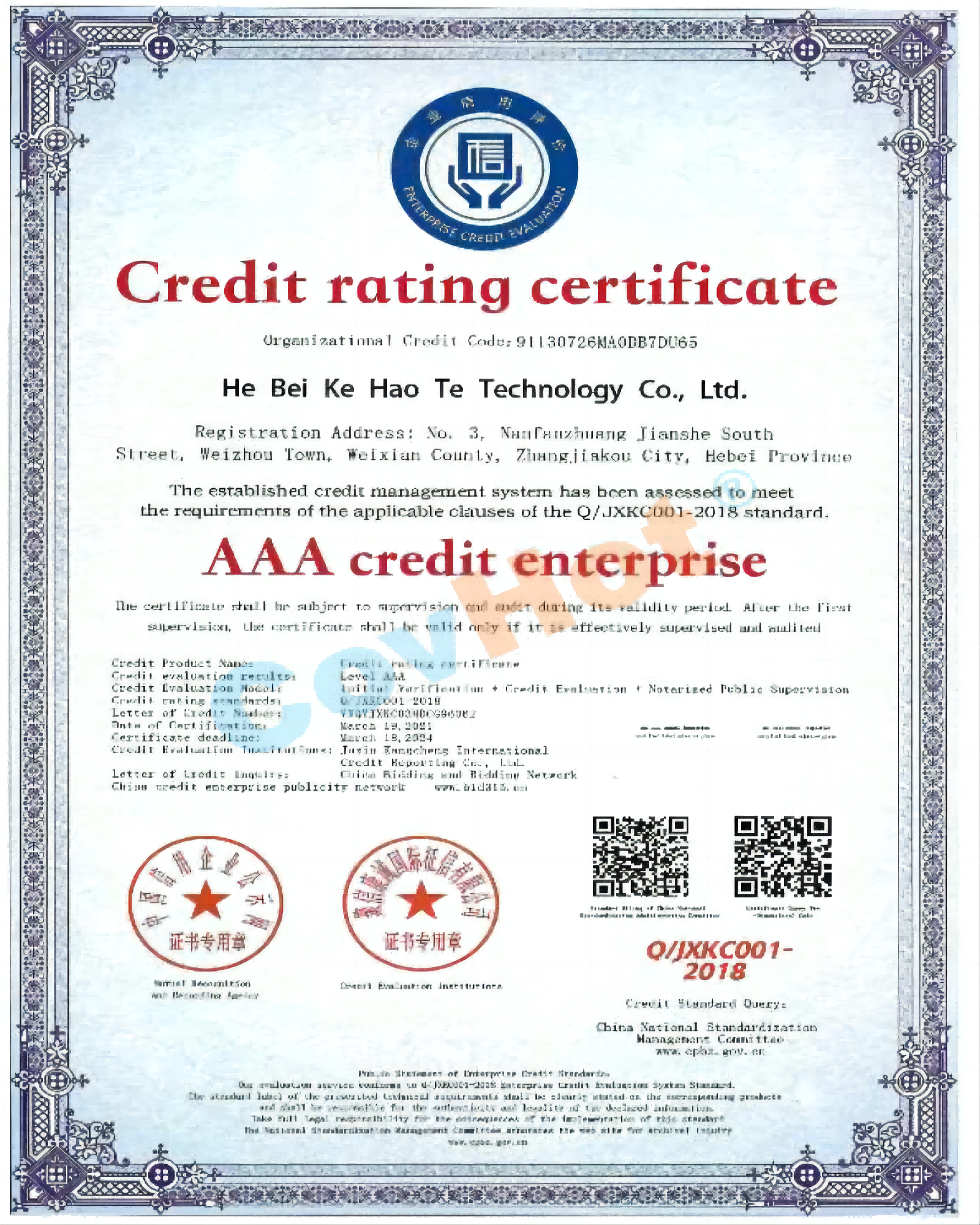 AAA credit enterprise