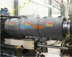 新型柔性可拆卸注塑機保溫套對注塑機有什么優勢？